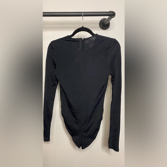 Farm Rio Black Long Sleeve Bodysuit - Picture 7 of 9